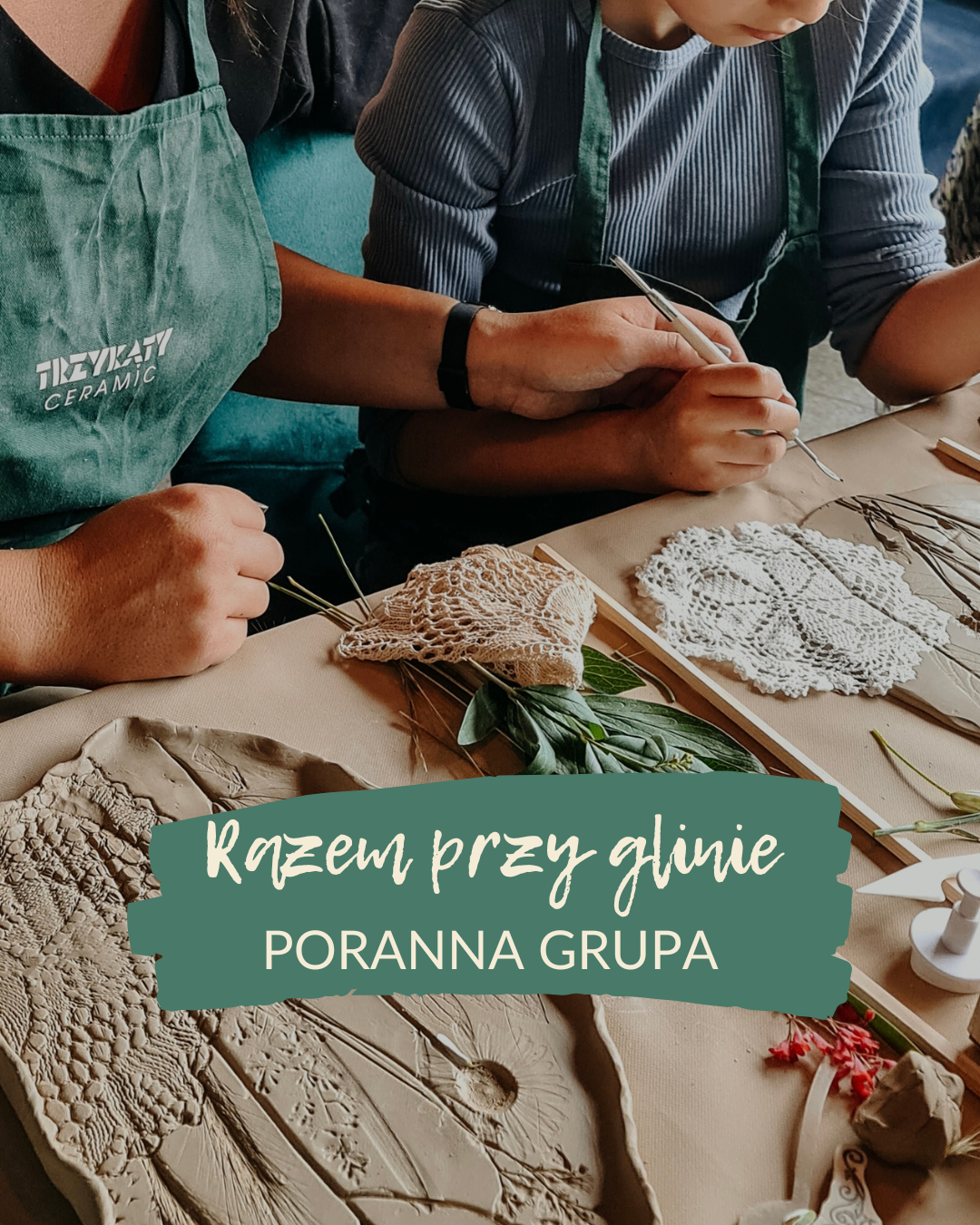 16.05 Razem przy glinie warsztat MAMA + DZIECKO grupa poranna